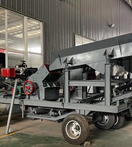 <span class=keywords><strong>20t</strong></span> 400*600 Mobiler Brecher zum Verkauf, Maschine zur Golderzgewinnung, Prallbrecher, Hammersteinbrecheranlage - Product Image 4