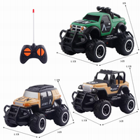 Nouveaux jouets 2022 1:43 Mini camions RC à chenilles avec véhicule de charge 2WD Télécommande Tout-terrain Modèle de voiture pour enfants