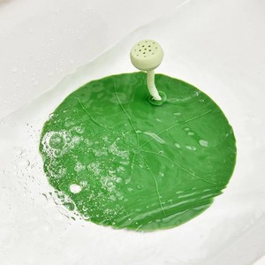 <span class=keywords><strong>Couvre</strong></span>-drain de <span class=keywords><strong>sol</strong></span> en silicone anti-odeur en forme de feuille de lotus, bouchon d'égout, couvercle scellé, style moderne et simple, dispositif de toilette imperméable et parfumé - Product Image 1