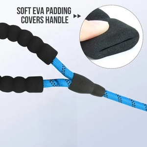 Juicepet <span class=keywords><strong>Collar</strong></span> de perro y juego de correa para caminar al aire libre Collares de mascotas Correas para perros medianos pequeños y grandes Uso seguro para caminar - Product Image 6