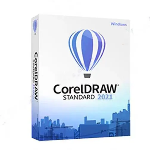 PC Online Key/license Graphic Design Software for Hobby Illustration Layout Photo Editing for CorelDRAW Standard 2021