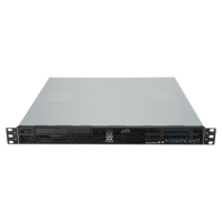 Serveur RS100-E11-PI2 1U à profondeur réduite, un seul processeur Intel Xeon E-2300, 4 DIMM, 128 Go DDR4
