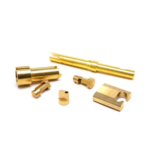 China Factory CNC Brass Parts Brass Socket Grub Screw CNC Brass Thread Insert Parts