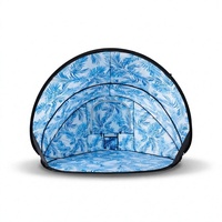 Tente de plage automatique pop-up 210D Oxford PU 2000mm Protection UV Abri solaire portable 185x165x111cm