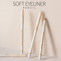 GIGI ROSE Crayon Eyeliner Vegan Lisse Imperméable et Résistant à l'Huile, Marque Privée, Crayon Silkworm, Fabrication Personnalisée