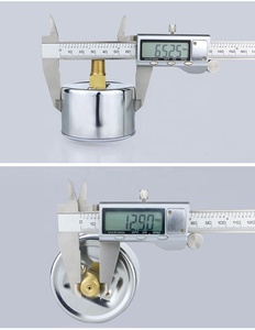 Customized 60mm Small Manometer <strong>Natural</strong> <strong>Gas</strong> <strong>Pressure</strong> Metering Unit Zg1/4 Back Connected <strong>Gas</strong> <strong>Pressure</strong> Meter - Product Image 6