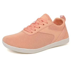 XRH Casual Primavera Fitness zapatos de hombr Correr Fútbol Deporte Zapatos transpirables Caja de punta ancha Zapatos descalzos para hombres Unisex