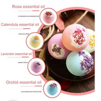 Coffret Cadeau de Bombes de Bain Effervescentes Artisanales de Luxe à Marque Blanche – Naturelles, Véganes et Relaxantes