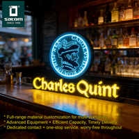 Letrero LED de Neón Comercial con Logotipo Personalizado para Promoción de Marca