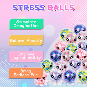 TPR Hands Grip Stress <b>Balls</b> Adults Cute Octopus Stress Relief Stress <b>Ball</b> Bulk Squishies <b>Squeeze</b> <b>Ball</b> for Birthday Party Favors - Product Image 4