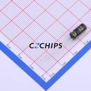 Condensador Electrolítico de Aluminio de Orificio Pasante RG035M470LO5*11TA-1A1E, Orificio Pasante, D5xL11mm 47uF 20% 35V 2mm - Product Image 2