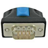 Cable Convertidor Serial RS232 de 4 Puertos DB9 a USB con Conductor de Cobre Puro, Blindaje Trenzado y Cubierta de PVC para Uso en Computadoras
