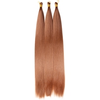 Extensions de Cheveux Lisses Raides Soie Pré-Étiré de 22 Pouces pour Tresses