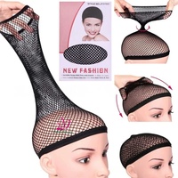 Bonnet en maille élastique super respirant pour perruque, idéal pour les femmes élégantes, très fonctionnel, en nylon, pour l'insertion de perruques.