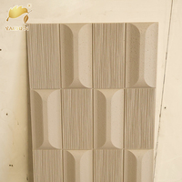 Nouvelle Arrivée Pilier Panneau Pierre Colonne Wraps Décoratif Artificiel 3D PU Faux PU Rock Placage Pierre Panneaux Muraux Pierre Flexible
