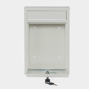 Hot Sale Metal Wall Mounted White Color Mailbox Small Mini Mailbox <strong>Postbox</strong> Letter Box for <strong>Home</strong> - Product Image 2