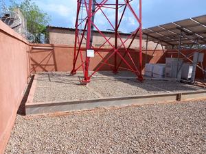 หอคอยเหล็กชุบสังกะสี RDS <span class=keywords><strong>Rdu</strong></span> หอคอยเหล็กฐานตะแกรงรองรับตนเองหอคอยโทรคมนาคมที่ปรับใช้อย่างรวดเร็ว - Product Image 3