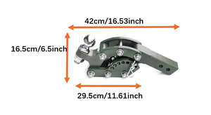 Crochet d'<span class=keywords><strong>attelage</strong></span> de remorque réglable avec boule de remorquage support d'<span class=keywords><strong>attelage</strong></span> de remorque de <span class=keywords><strong>caravane</strong></span> RV robuste - Product Image 2