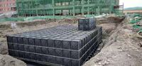 Vente chaude en Thaïlande : Réservoir d'eau souterrain galvanisé de 100 000 à 5 000 000 L pour projets de construction et industriels