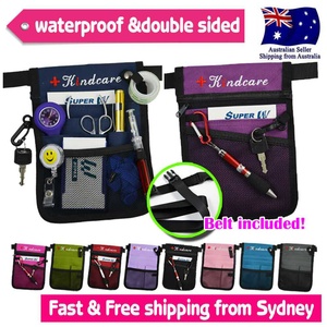 Custom Logo Oxford Medical Organizer <b>Belt</b> For Nurse 8.27 inch Waterproof Nurse Fanny Pack Storage Waist Bag <b>Pouch</b> With <b>Belt</b> - Product Image 5