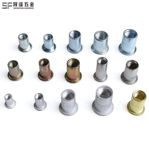 M3 M4 M5 M6 M8 M10 <span class=keywords><strong>M12</strong></span> Nhôm Hợp Kim Dọc Có Knurled Hollow Đinh Tán <span class=keywords><strong>Nut</strong></span> Đầu Phẳng Có Knurled Through-Lỗ Đinh Tán <span class=keywords><strong>Nut</strong></span> - Product Image 6