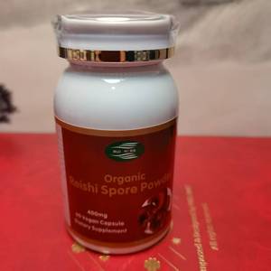 Frete Grátis 1 Frasco de Cápsulas de Extrato de Esporos de Ganoderma Lucidum Orgânico para Fortalecer o Sistema Imunológico - Product Image 2