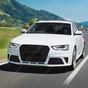 สำหรับ A4/S4 B8.5 ปี 2013 2014 2015 2016 ชุดแต่งสไตล์ RS ฝาครอบหม้อน้ำรถยนต์ ตะแกรงช่องลมด้านหน้า อุปกรณ์ตกแต่งภายนอก ชุดแต่งตัวถัง - Product Image 5