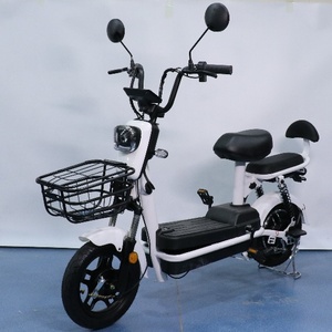 Bicicleta Eléctrica de Fábrica Directa con Batería de Plomo-Ácido de 350W 48V 12Ah/20Ah, Cuadro de Aluminio y Motor de Cubo Trasero - Almacén B-huanying - Product Image 5