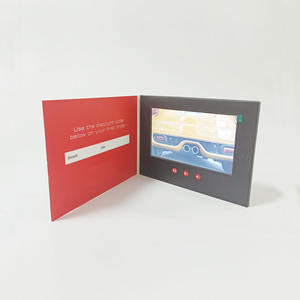 Vente en gros d'album vidéo Écran LCD pour l'obtention du diplôme de mariage Albums photo pour enfants Brochures publicitaires avec enregistrement vocal - Product Image 3