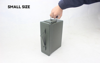 Boîte de rangement tactique verrouillable pour munitions de calibre 30 M19A1, petite boîte de rangement pour munitions, conteneur pour munitions
