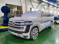 Modèle de voiture gonflable personnalisé SUV pour affichage publicitaire, décoration de véhicule, promotion d'événements marketing et attraction