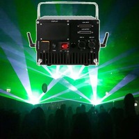 Luz Láser de Aluminio a Prueba de Agua de 5W 6W con Efecto de Animación 3D para Escenarios, Discotecas, Bodas, Clubes Nocturnos y Teatros, Precio de Fábrica