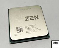 B550 carte mère kit combiné R7 5800X ordinateur de bureau CPU de jeu 3500X 3600X 3800X 5600X 5800X 3900X 3950X processeur CPU plateau