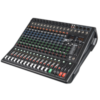 Console de mixage audio analogique professionnelle Legend12 à 12 canaux avec 12 entrées micro, 99 effets DSP, 3 envois AUX et enregistrement USB