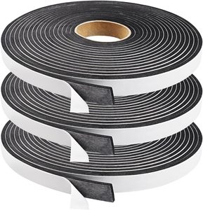 Ruban d'étanchéité en mousse IXPE à cellules fermées pour l'insonorisation et l'isolation des portes, fenêtres et garages - Product Image 1