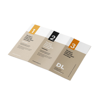 Service d'impression personnalisé pour flyers, brochures, dépliants à trois volets - Impression offset sur papier couché et papier d'art, plastification