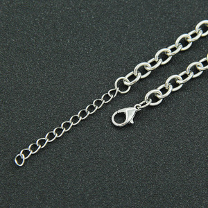 Collar con Colgante de Corazón Plateado Estilo Hiphop Personalizado, Venta Caliente 2026, Collar Unisex de Acero Titanio, Joyería de Moda - Product Image 4