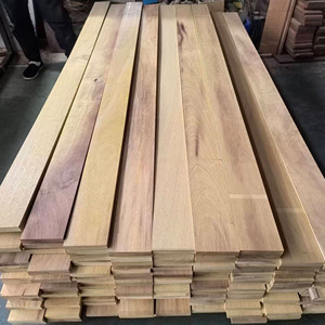 Gỗ Tếch gỗ nội thất tấm <span class=keywords><strong>log</strong></span> Vật liệu phân vùng tấm ngoài trời cầu thang treads - Product Image 4