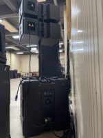 Système de sonorisation Line Array professionnel actif 10 pouces, ensemble 4+2, caisson de basses 18 pouces, aimant néodyme, 135 dB SPL, haut-parleur pour performance scénique