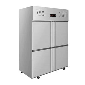 Congélateur vertical en acier inoxydable à 2 ou 4 portes pour restaurant, réfrigérateur, équipement de réfrigération - Product Image 3