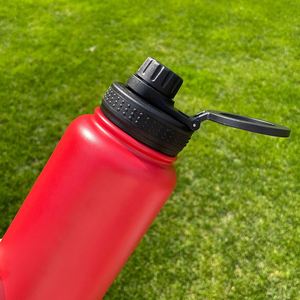Vacuum Insulated BPA Free Custom LogoBulk Copper Plated 32oz Water Bottle with Phone Holder - Product Image 4