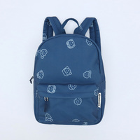 Sac à dos scolaire unisexe pour adolescents et enfants, en polyester avec fermeture éclair, sac à dos de dessin animé pour l'école primaire et le collège