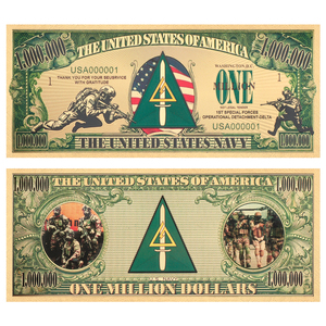 Billete Conmemorativo del 1er Despacho Operativo Delta de la Marina de los Estados Unidos, Coleccionable para Veteranos y Aficionados Patrióticos - Product Image 6