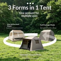 Tente de camping imperméable pour touristes, abri portable toutes saisons, tente dôme légère pour randonnée, pique-nique, sorties en pleine nature