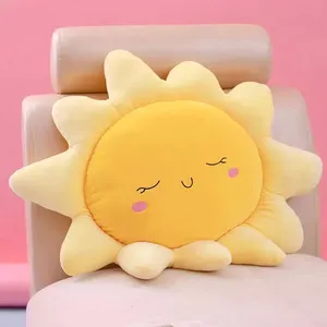 CPC Cartoon Cute Sun Cloud Car Pillow Creative Soft Home Decor Stuffed Plush Toys For Kids