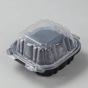 Caja de Plástico Transparente Desechable para Envasado de Alimentos, Contenedor Bento, Caja de Plástico Transparente para Almuerzo, Precio de Fábrica - Product Image 5
