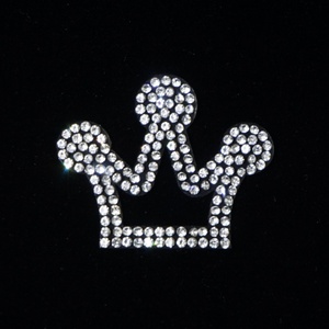 ドラゴン熱転写印刷ステッカークリスタルガラスビーズデカールラインストーンアイロンアップリケホットフィックスラインストーンパッチ - Product Image 5