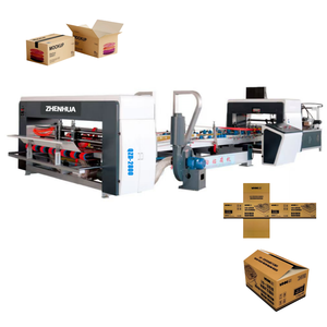 QZD yüksek performans son tasarım üstün kalite otomatik klasör yapıştırma makineleri yapmak için oluklu mukavva kutu - Product Image 1