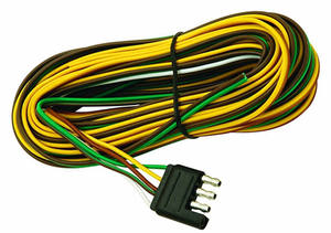 Сплиттер для прицепа 2-сторонний 4-контактный Y-сплит жгут проводов адаптер для грузового автомобиля - Product Image 6