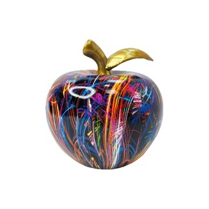 Nuevos adornos transfronterizos de manzana Ping Ruyi, arte popular de resina epoxi, figuritas artísticas esculpidas, estantes de entrada, decoración del hogar - Product Image 5